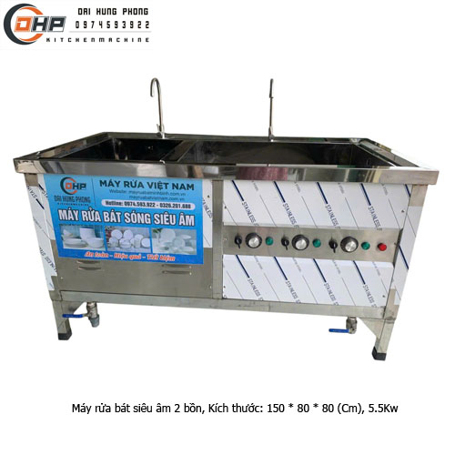 Máy rửa bát siêu âm tại Ninh Bình